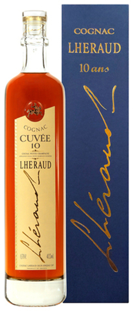 Коньяк Lheraud Cognac Cuvee 10 п/уп, 0.7 л