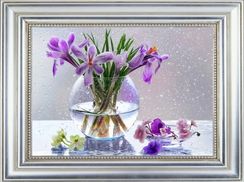 Дыхание весны - набор для вышивания бисером, VS014