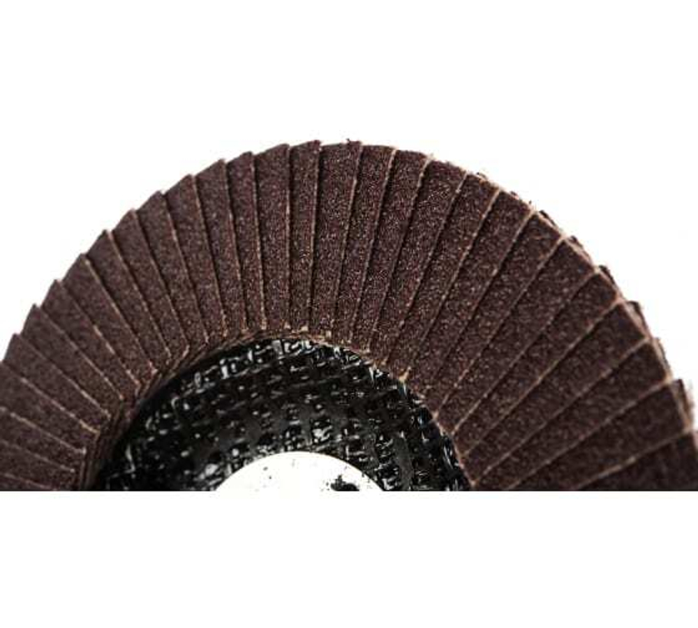 КРУГ ШЛИФ БАЗ КЛТ-1 ЛЕПЕСТКОВЫЙ ТОРЦЕВОЙ 115Х22ММ 25Н(Р60)