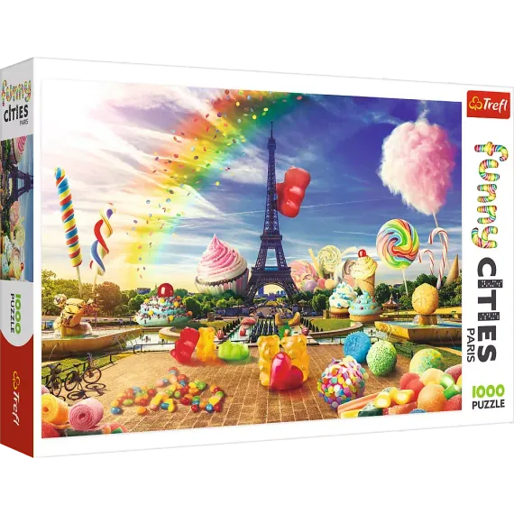 Puzzle - &quot;1000 Funny Cities&quot; Sweet Paris