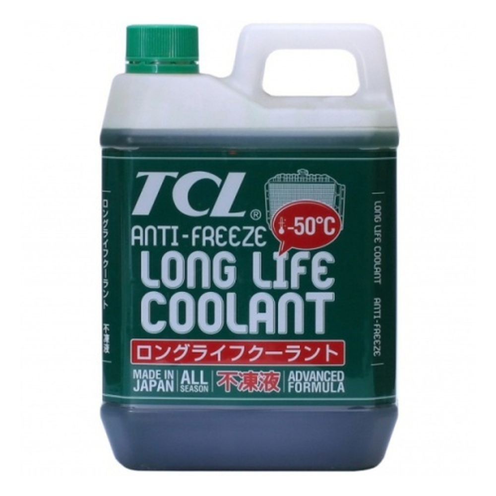 Жидкость охлаждающая зеленая TCL "Long Life Coolant Green", -50* 4 л