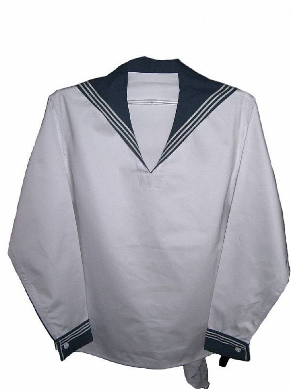 Фланка морская белая х/б (с гюйсом) нов/обр