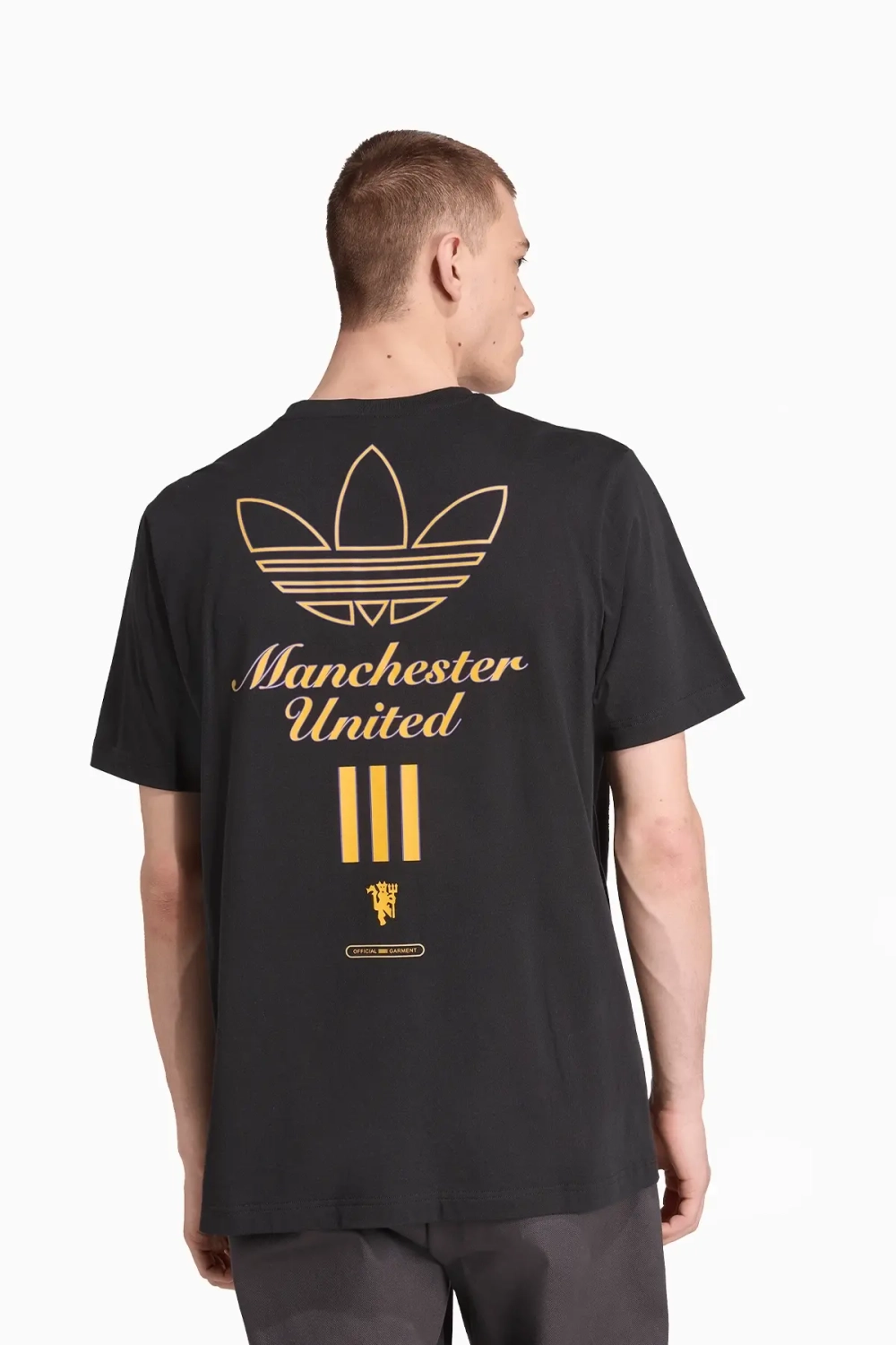 Футболка adidas Manchester United 25/26 Terrace Icons Graphic - черный