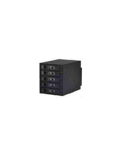 Procase L3-305-SATA3-BK {Hot-swap корзина 5 SATA3/SAS 6Gb, черный, с замком, hotswap aluminium mobie rack module (3x5,25)}