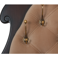 Вешалка настенная Квин Каштан Капучино 2