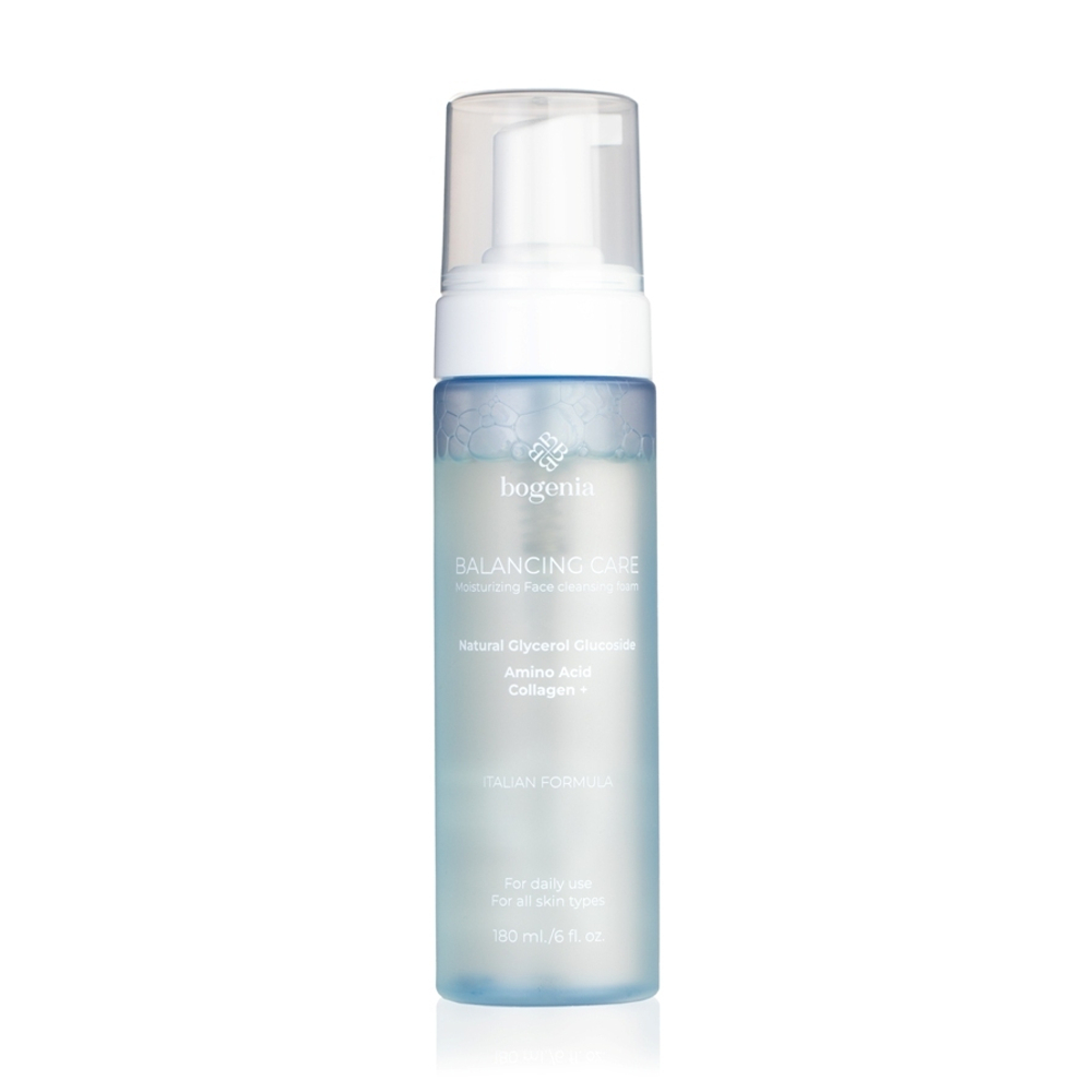 Очищающая пенка для лица Bogenia Balancing Care Face Cleansing Foam, 180мл