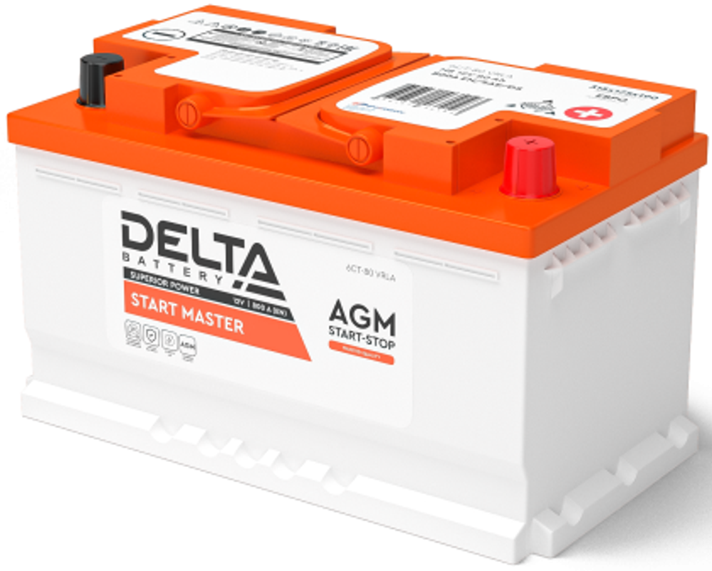 DELTA Start Master AGM 6CT- 70 аккумулятор