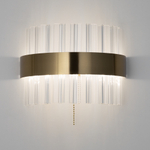Citilux Рианна CL337313 LED Бра хрустальное с выключателем Бронза