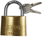 Навесной замок ABUS 55/60 латунь