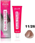 OLLIN COLOR 11/26 специальный блондин розовый 100 мл Перманентная крем-краска для волос