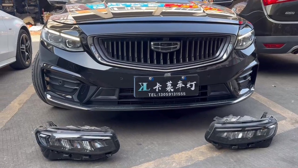 Передняя фара Geely Xingrui (Star) 2023, высокая комплектация