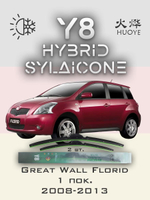 Щетки стеклоочистителя HUOYE Y8 650/400 мм на GreatWall Florid | Hook/J-Hook