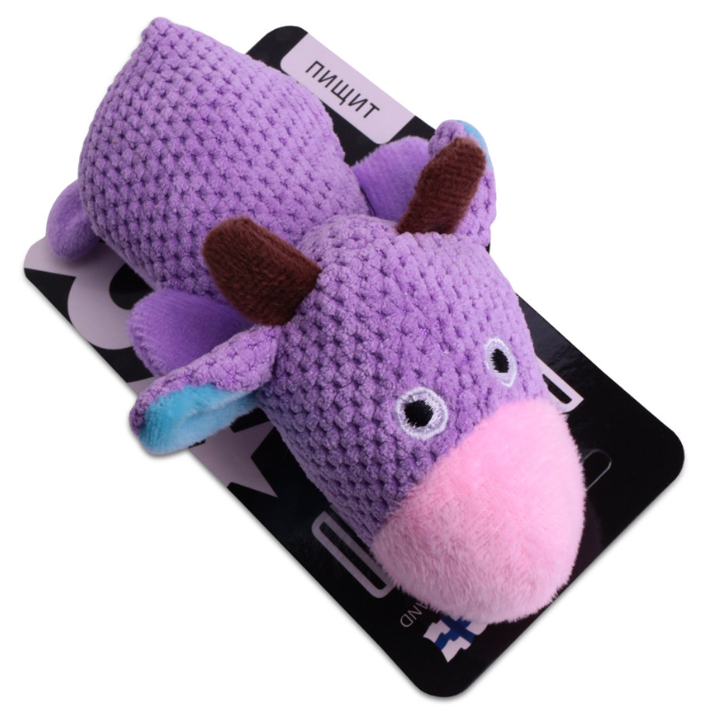 Игрушка для собак lionpets корова ut1042 10х18 см