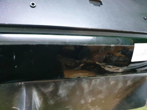 Юбка заднего бампера Mercedes GLE C167 (19-23) AMG