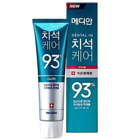 Зубная паста с цеолитом для ухода за деснами Median Dental IQ Gum 93%, 120г