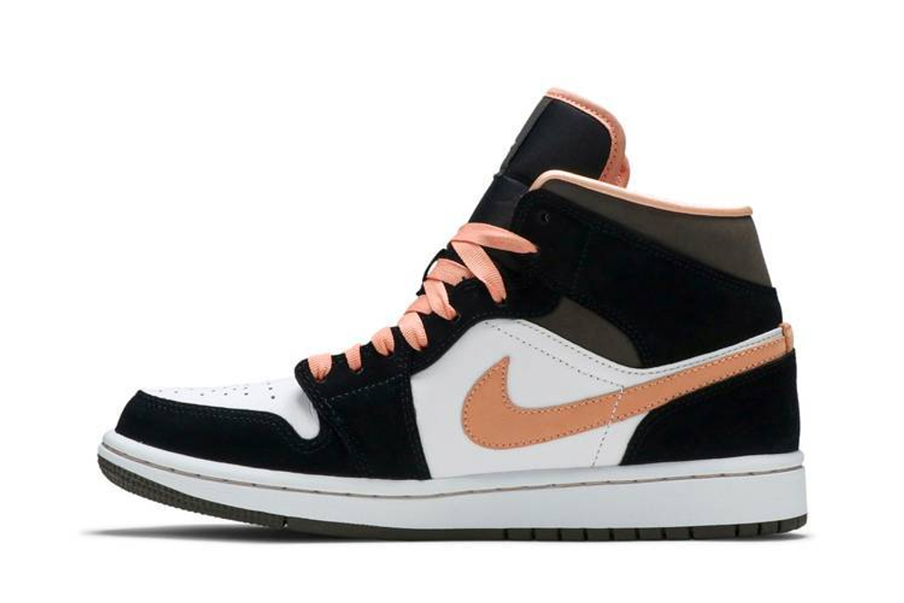 Кроссовки Jordan Air Jordan 1 Apricot Agate (Женская размерная сетка)