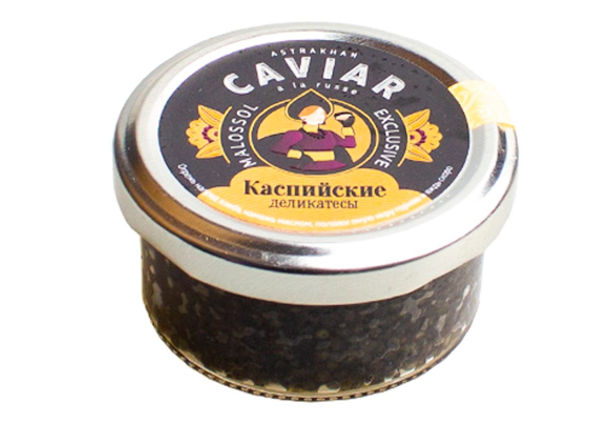 Икра осетровая "Каспийские Деликатесы Эксклюзив", 50г