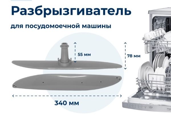 Разбрызгиватели для посудомоечных машин Electrolux: виды, причины поломок и советы по выбору.