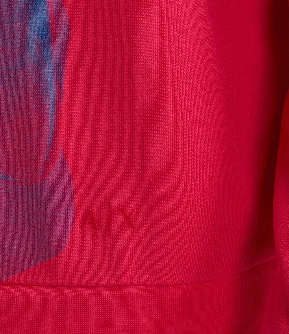 Худи Armani Exchange - фуксия(3DZMKB ZJDGZ)