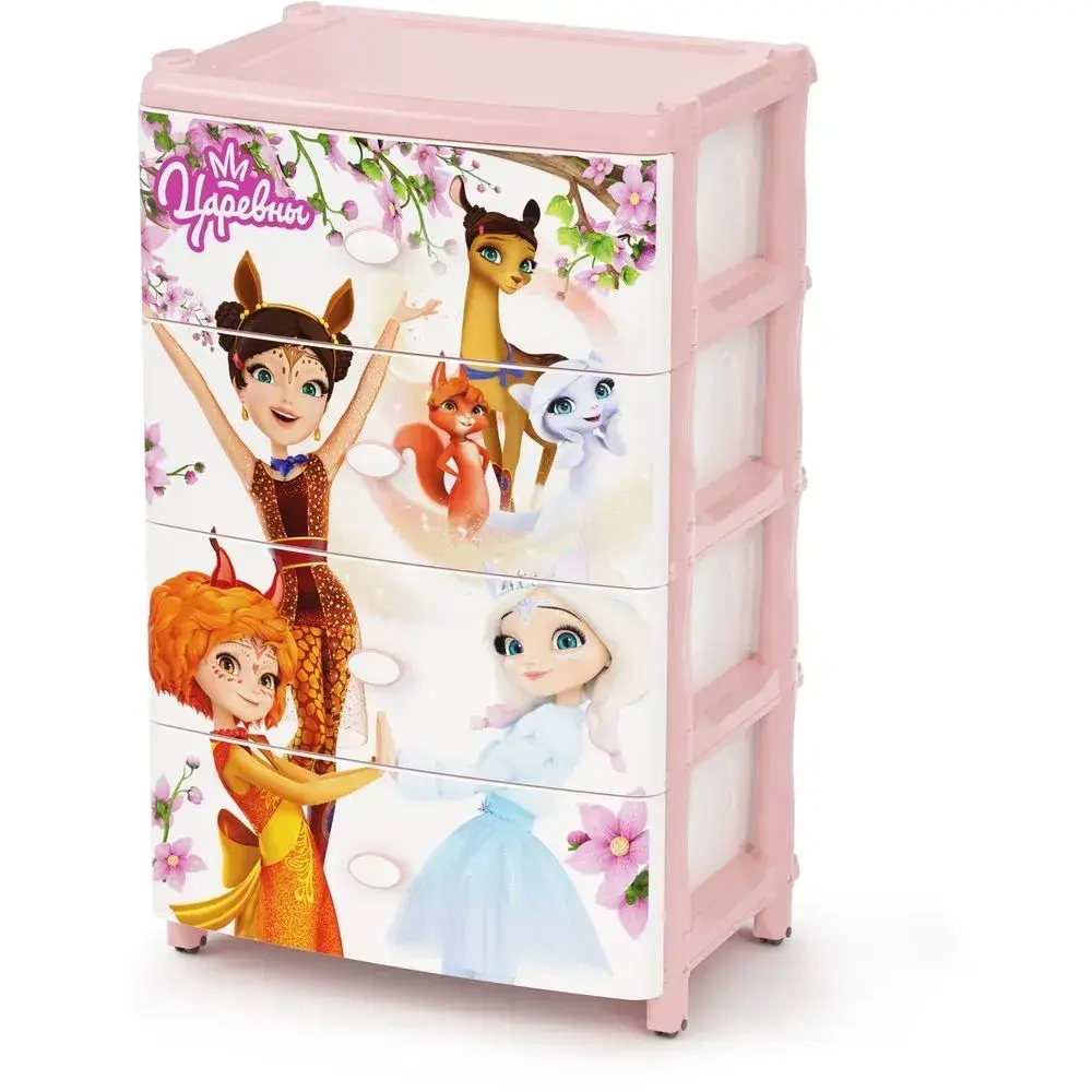 Комод Царевны 4-х секцион. Широкий