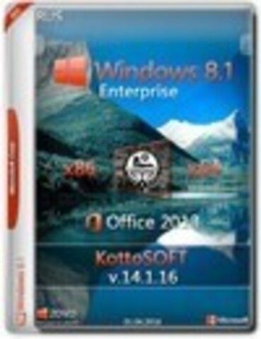 Windows 8.1 Enterprise x86/x64 Office 2013 KottoSOFT v.14.1.16 [2016, RUS]