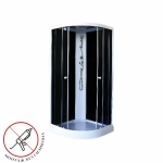 Душевая кабина Parly EC931 Classic Эконом, тропический дождь, белый/черный