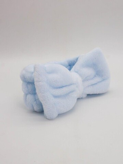 Косметическая повязка для волос "Delicate bow", blue