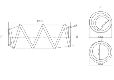 EWIGER - EW121135100-EWI - Suspension Spring