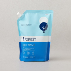 РЕФИЛ Средство для мытья посуды Beautiful Kitchen Detergent a Forest Refill 1000ml (Fragrance - BLUE FOREST)