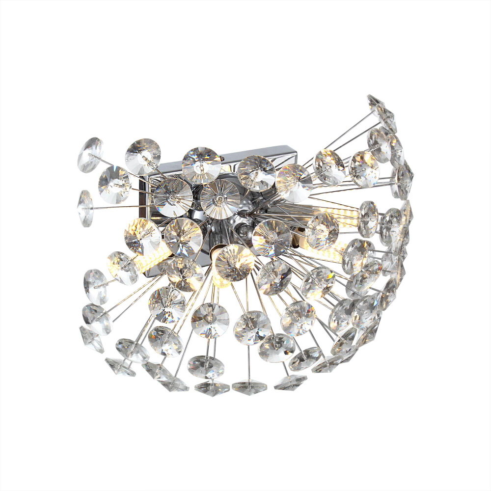 Eletto EL322W04.1 Betsy Бра хрустальное Хром