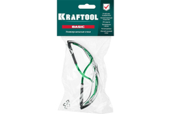 Защитные очки KRAFTOOL Basic прозрачные 110317