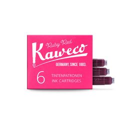 Набор картриджей Kaweco 6шт алый (10000008)
