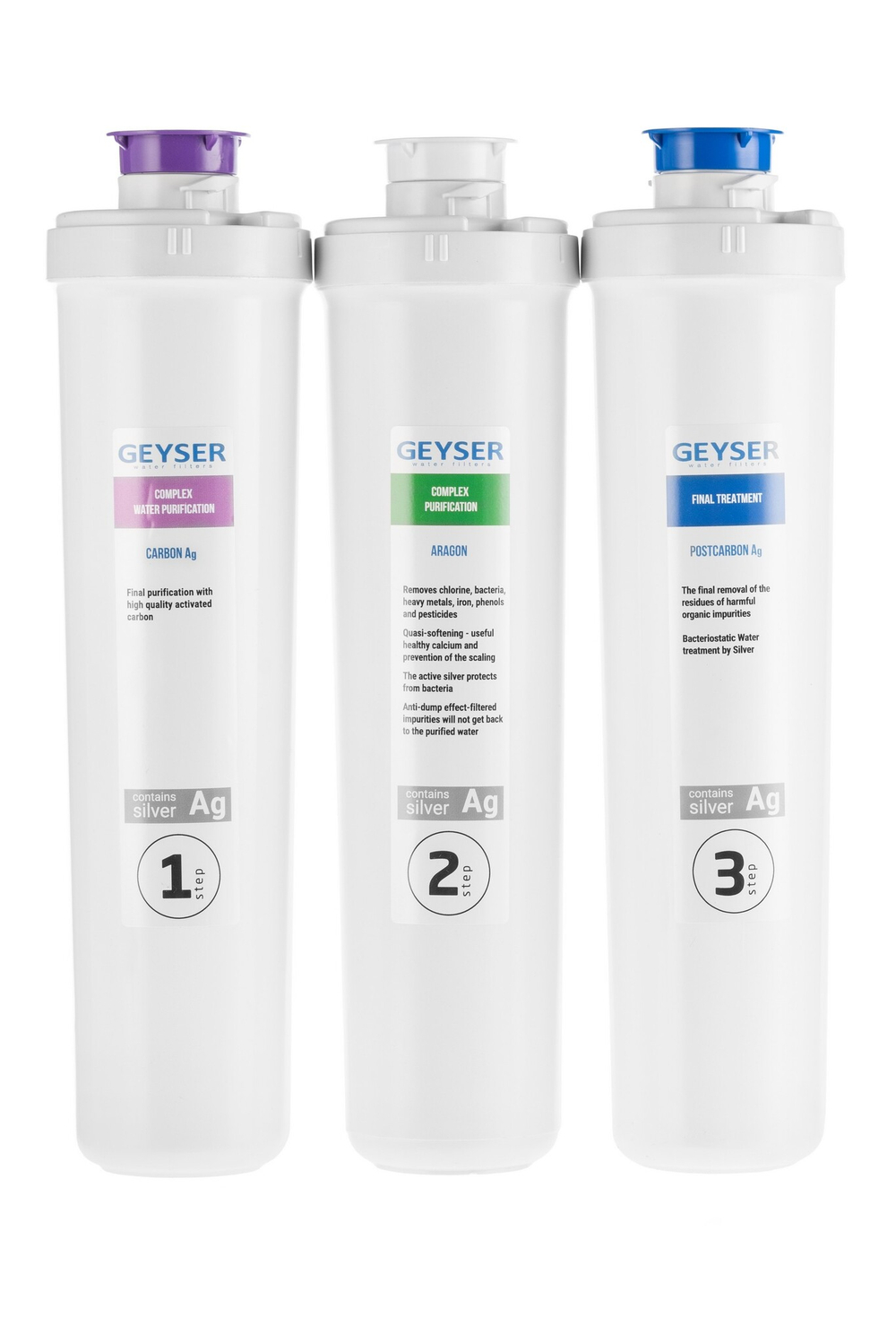 Комплект картриджей Гейзер Смарт Универсальный