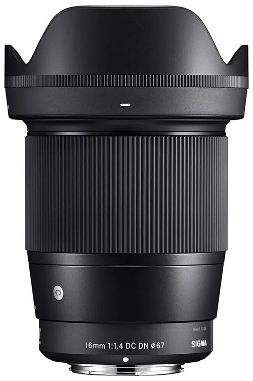 Sigma AF 16mm f/1.4 DC DN Contemporary Fujifilm X-mount, черный
