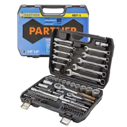 Набор инструментов 82 пр.1/4''&amp;1/2''(6-гран)(4-32мм) Partner PA-4821-5