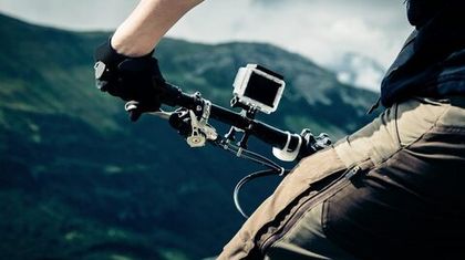 Как закрепить экшн-камеру на велосипед для лучшего ракурса