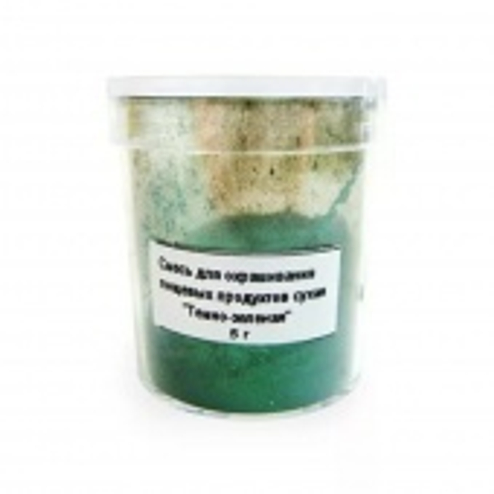 Пищевой блеск ТЕМНО-ЗЕЛЕНАЯ 5г (Top Decor)