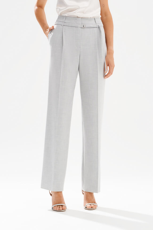 31262 Брюки женские (серый меланж.)