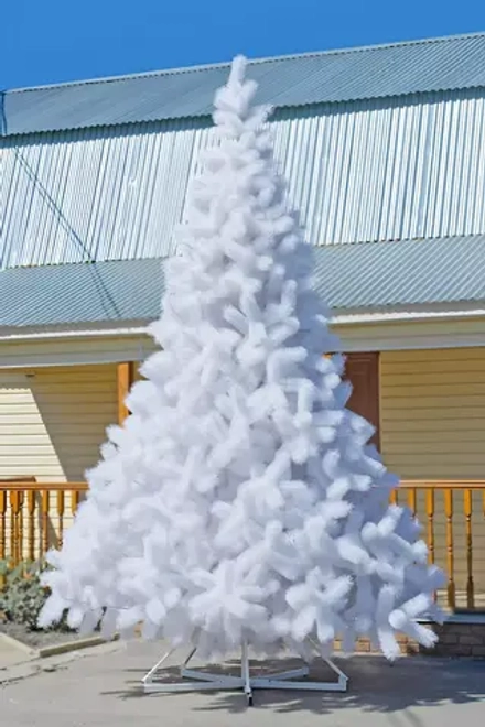 Интерьерная искусственная сосна Рублевская белая 5 м., ствольная, Леска, Green Trees (GT5RULESW)