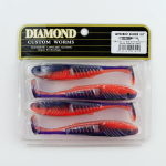 Виброхвост шумовой DIAMOND SHINER 5" (4шт/уп)