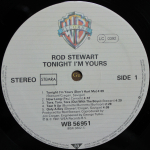 Rod Stewart / Tonight I'm Yours (LP)