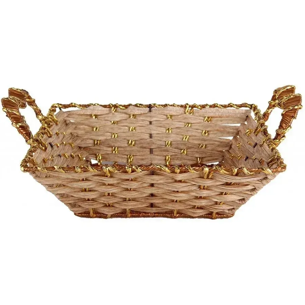 Корзинка универсальная 26х8.5см Плетеное сердце