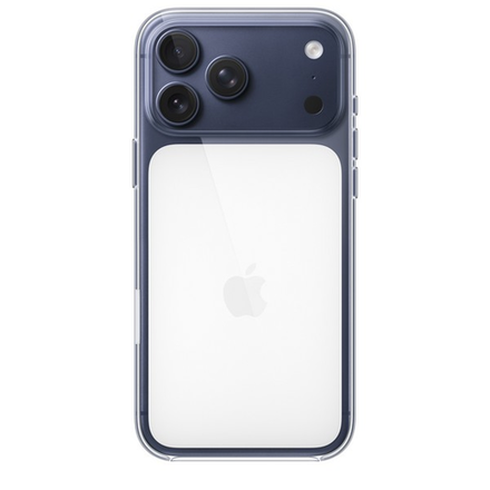 Clear case с КНОПКОЙ и анимацией для iPhone 17
