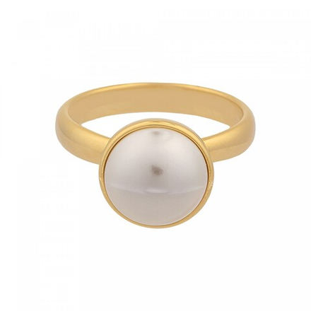 Кольцо Fiore Luna Pearl K2005.1 BW/G