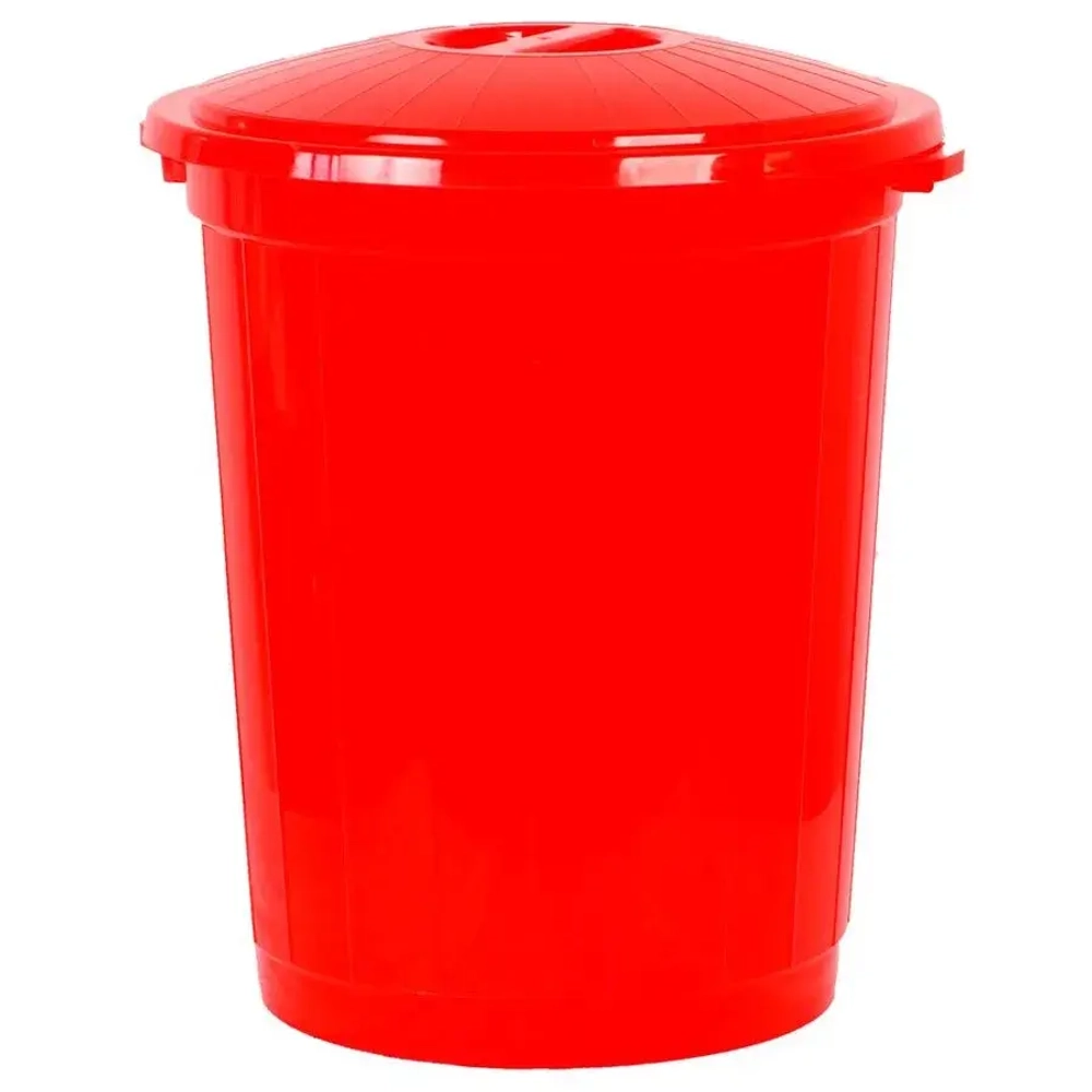 Бак 70л с крышкой (Красный) (комплект 10 шт)