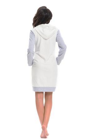 Женский халат SDZ.9267 Grey Melange Doctor Nap
