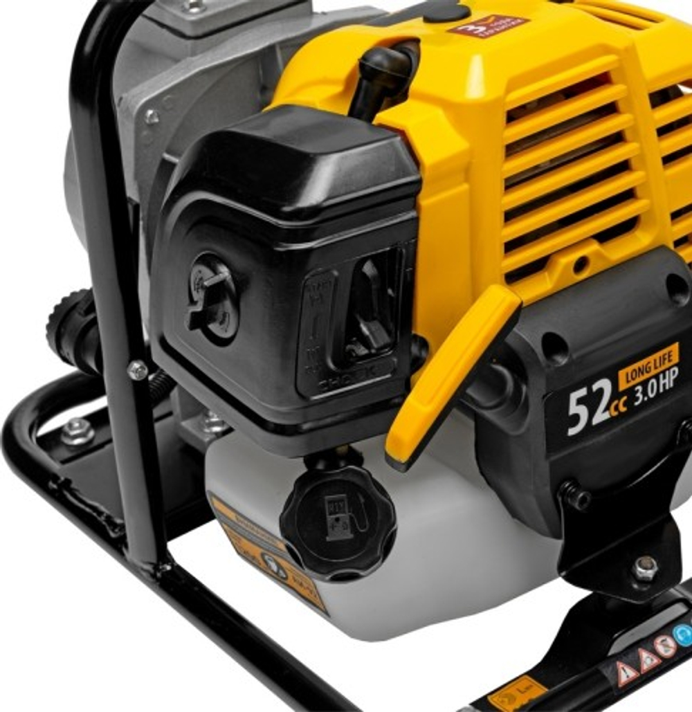 Мотопомпа бензиновая для слабозагрязненной воды Denzel PX-25 52 см3, 1", 170 л/мин 99205