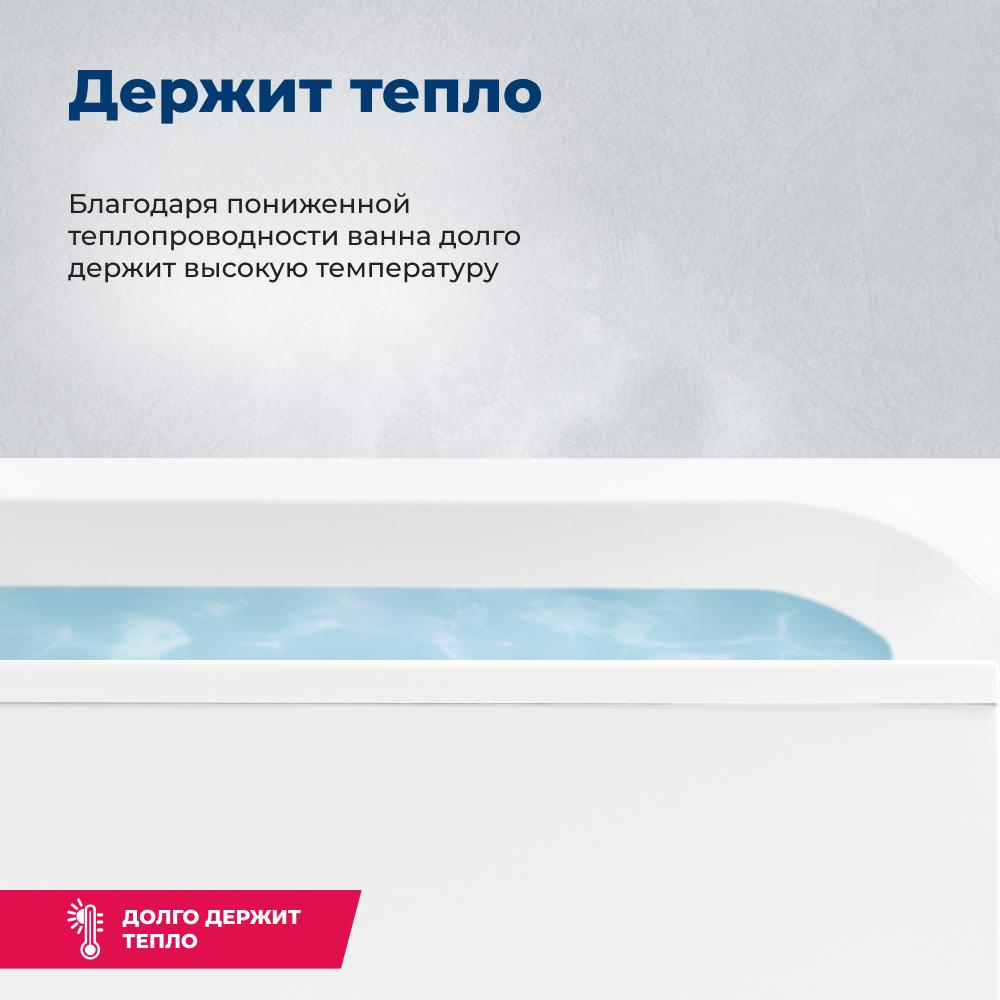 Акриловая ванна Aquanet Extra 160x70 (с каркасом)