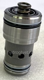 LC16DB40D7X/ - Логический клапан (патрон) Ду16, функция - предохранительный клапан давления, давление открытия 4 бар, D = седельно-золотниковый без демпфера, уплотнение NBR