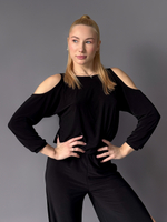 Топ для танцев с открытыми плечами